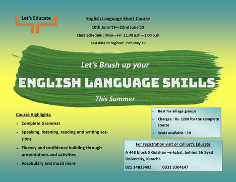 english language skills with lets educate