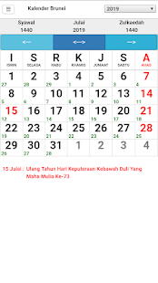 Brunei Kalender(圖6)-速報App