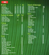 Ancient Andhra menu 3