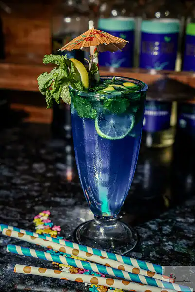 Blue Lagoon Mojito