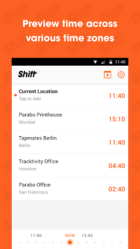 Shift - time zone planner