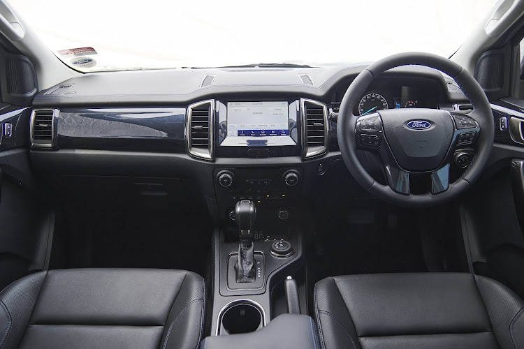 It's a neat and professional interior with voice command and touch-screen operation. Picture: SUPPLIED