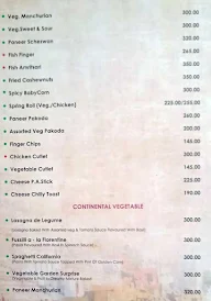 Hotel Vikram Palace menu 6