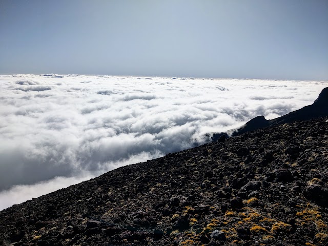 Fanthams Peak sea of clouds