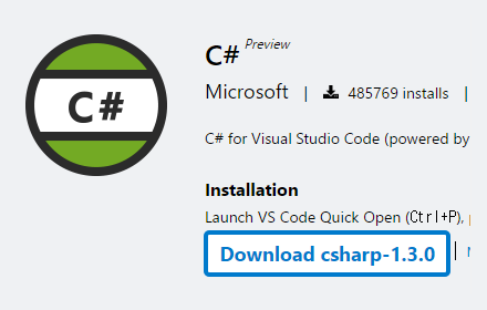 Visual Studio Code Extension Downloader chrome extension