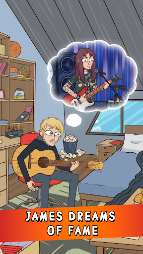 Screenshot I am Rock Star idle clicker