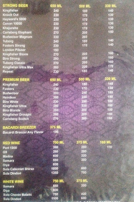 Kunal Restaurant menu 3