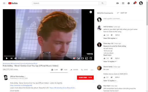 Show YouTube comments while watching