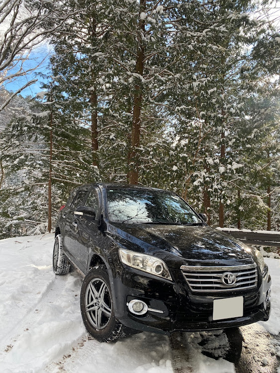 ヴァンガードの雪・スノーアタック・ヴァンガード・トヨタ・まだまだ寒いに関するカスタム事例の投稿画像1枚目