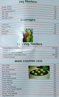 Dhanraj menu 3