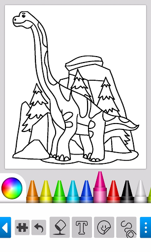 ✅2021 dino coloring game pc / android app download latest
