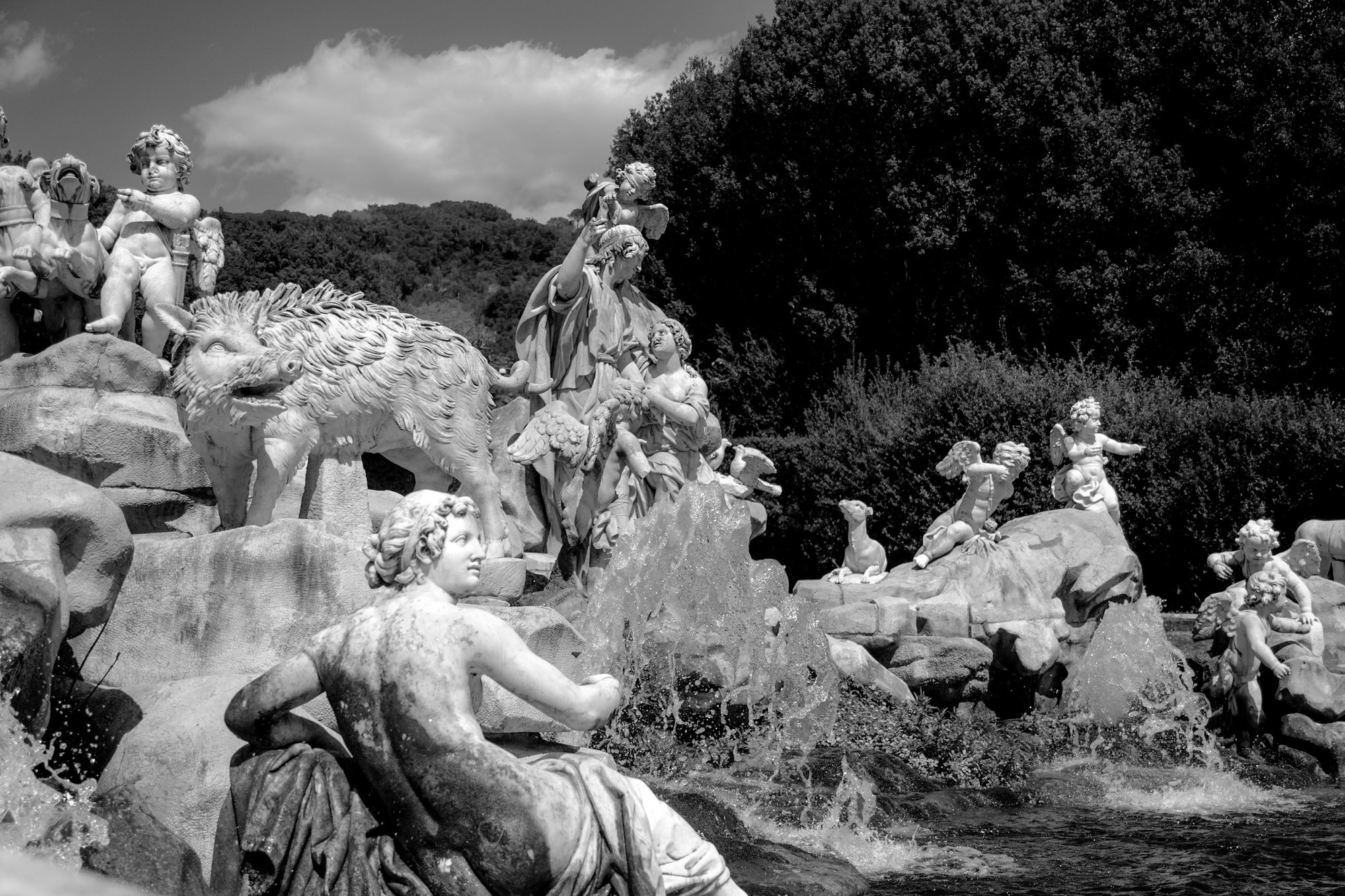 La fontana di ghiaccio di Pasquale Russo