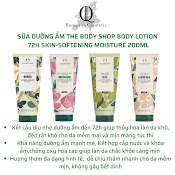 Sữa Dưỡng Thể The Body Shop Body Lotion Dưỡng Ẩm Da Mềm Mịn, Săn Chắc Da, Phục Hồi Da Khô, Nút Nẻ, Da Nhạy Cảm 200Ml