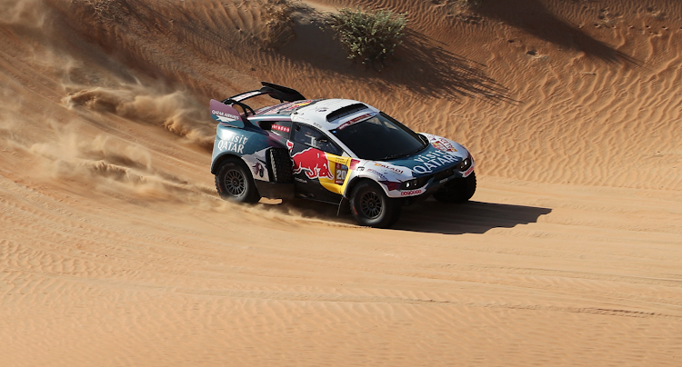 Nasser Al-Attiyah's Prodrive Hunter finished one minute and 51 seconds ahead of French Toyota driver Guerlain Chicherit.