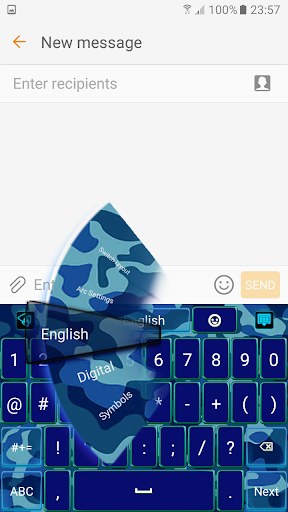 Marine Camo Keyboard