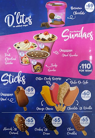 Baskin Robbins menu 2