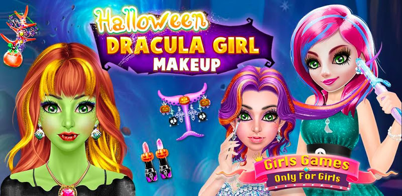Princess Salon - Halloween Girl Makeup & Dress up