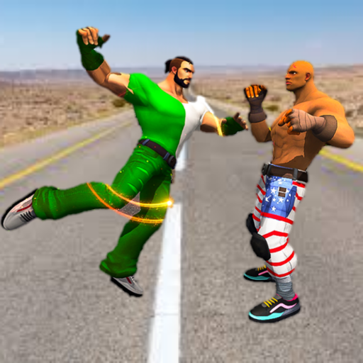 Street Army Kung Fu  Karate Game Fighting border