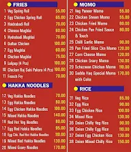 Sadda Haq menu 1