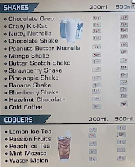 Shakes Wagon menu 1