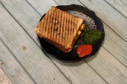 Paneer Tikka Toast Sandwich