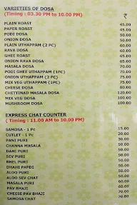 Nivedhanam Veg International menu 2