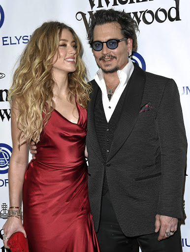 Amber Heard and Johnny Depp in 2016.