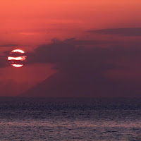 Tramonto sullo stromboli di 