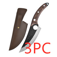 Wood With Leather case3PC