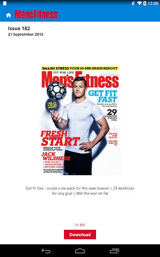 Men’s Fitness UK Magazine