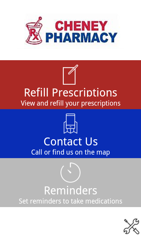 Android application Cheney Pharmacy screenshort