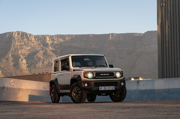 With its compact dimensions and softly-sprung suspension the little Jimny isa fabulous city car.