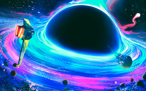 Cosmic Black Hole Reflection screenshot 1