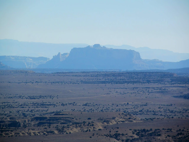 Mexican Mountain in the far distance