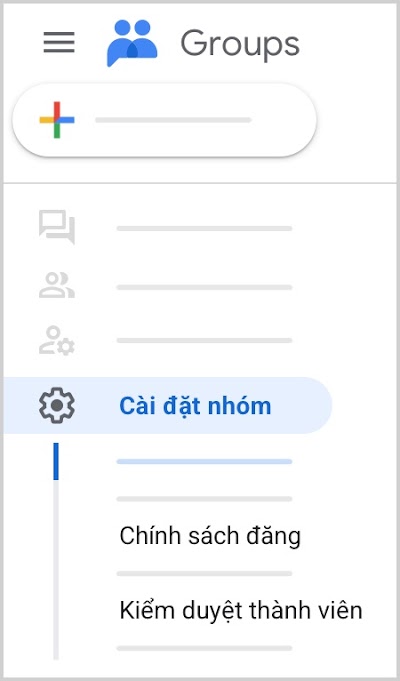 Tìm phần Kiểm duyệt thành viên ở dưới cùng bên trái.