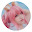 Pink Hair HD Popular COSER New Tabs Theme