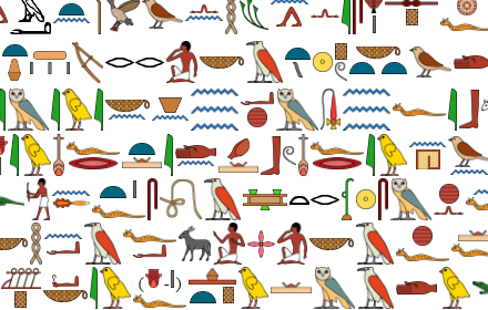 Beautiful Hieroglyphs small promo image