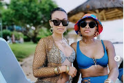 DJ Zinhle and Pearl Thusi are totes friendship goals. 