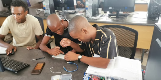 Learning about IOT. (Image: Supplied)