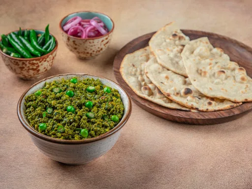 Chicken Palak Keema Combo