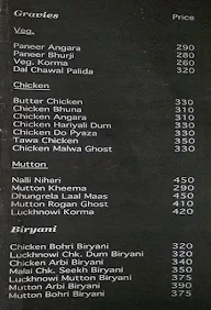 The Thal Co menu 3