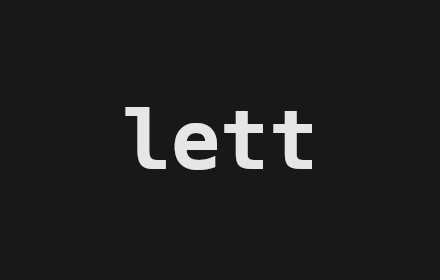 Lett Web Dimmer small promo image