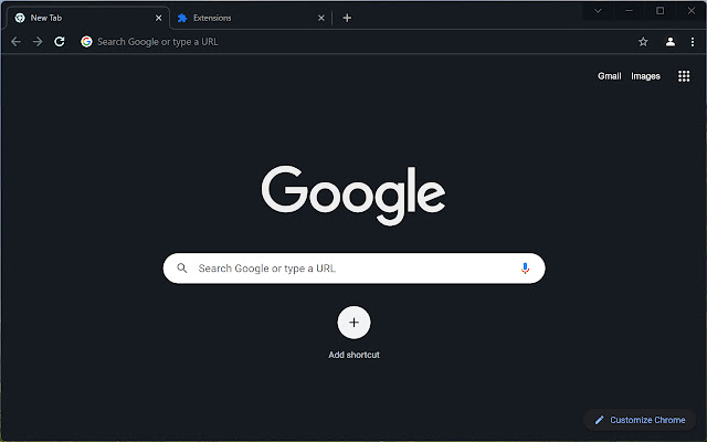 GitHub Dark Theme chrome extension