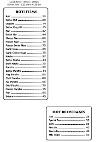 Hotel Shankar Palace menu 7