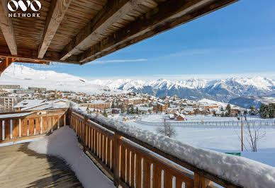 Chalet with panoramic view and terrace 3