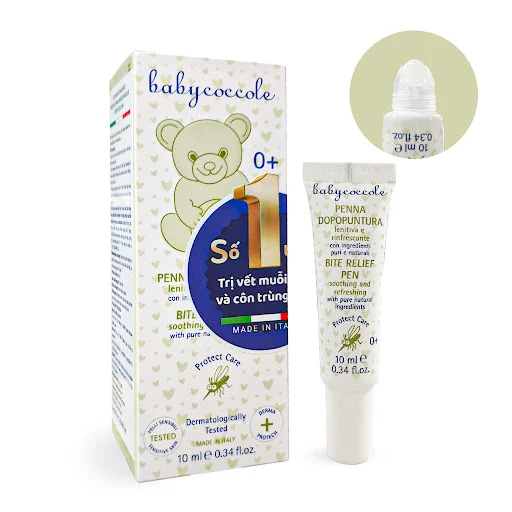 Bút chấm vết muỗi đốt chiết xuất hạnh nhân và dầu oliu Babycoccole 0M+ 10ml