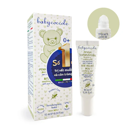 Bút chấm vết muỗi đốt chiết xuất hạnh nhân và dầu oliu Babycoccole 0M+ 10ml