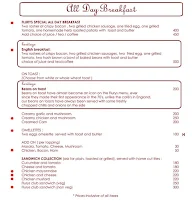 Flurys menu 1