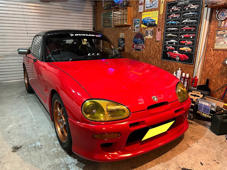 カプチーノのカーチューンサボってました😅に関するカスタム事例の投稿画像2枚目