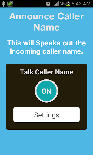 Caller Name Announcer